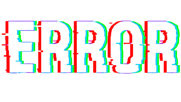 Error Text Transparent PNG – Free Download for Editing & Design