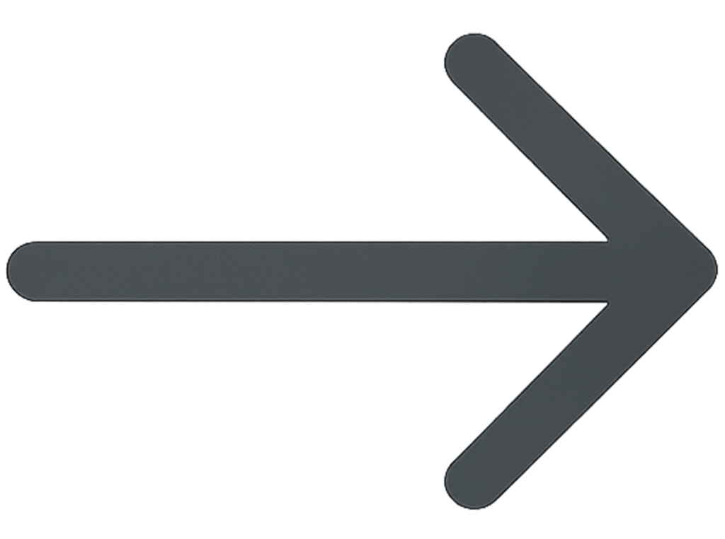 Flat Arrow Transparent PNG 100% Free Download – Direction Icon