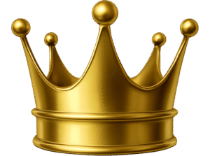 Golden Crown 3D Real Transparent PNG – Free Download for Luxury, Royalty & Celebration Designs Golden Crown 3D Real PNG with transparent background for luxury, royalty, and celebration-themed designs