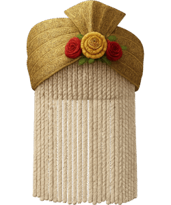 Groom Sehra Transparent PNG – Free Download for Wedding and Traditional Designs