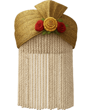 Groom Sehra Transparent PNG – Free Download for Wedding and Traditional Designs