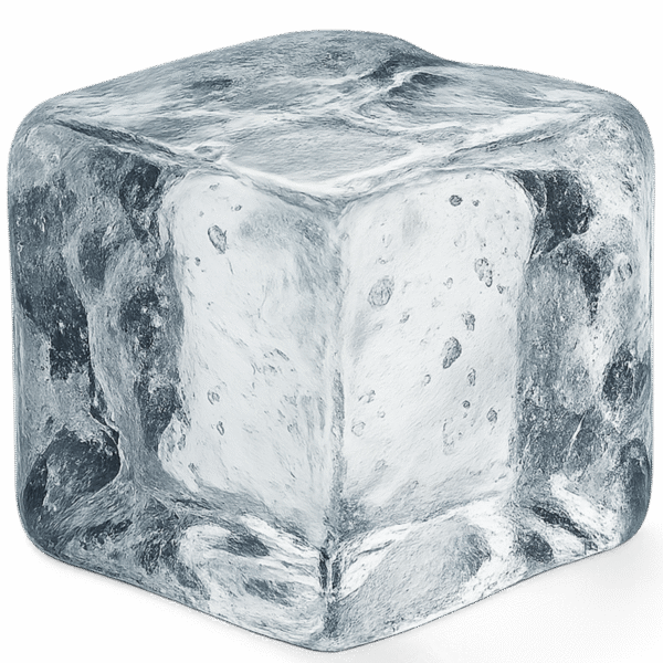 Ice Cube Transparent PNG – Free Download for Drinks, Design, and Creative Projects