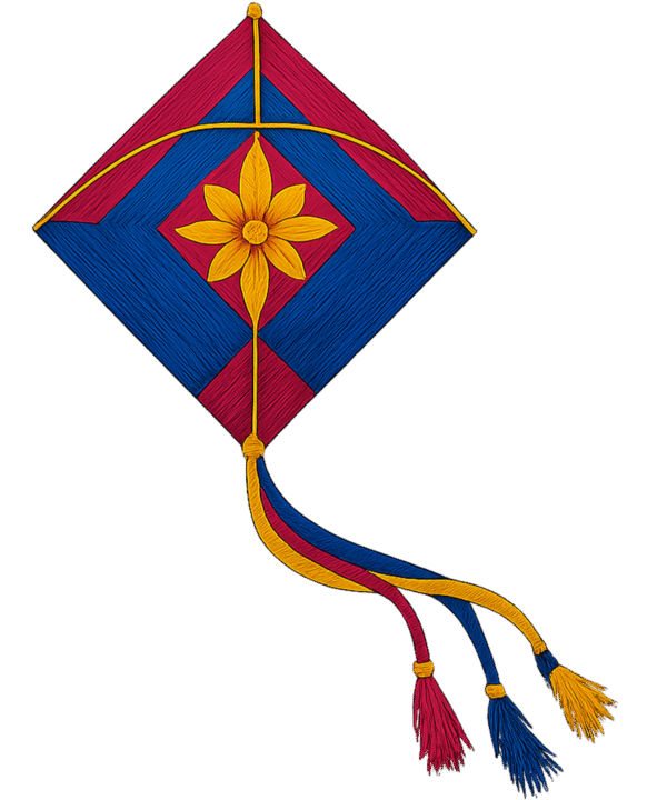 Makar Sankranti Kite Transparent PNG – Free Download for Festival and Creative Designs