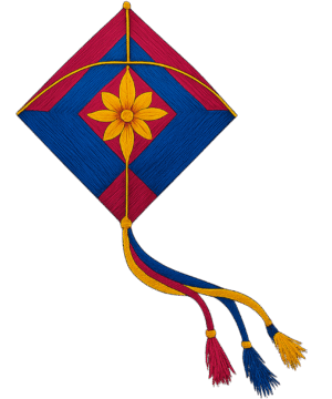 Makar Sankranti Kite Transparent PNG – Free Download for Festival and Creative Designs