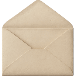 Open envelope transparent PNG for creative design and digital projects