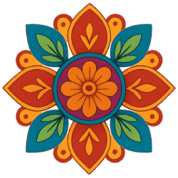 Rangoli Transparent PNG – Free Download for Design & Editing