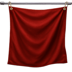 Red Flag Transparent PNG – Free Download for Design & Editing