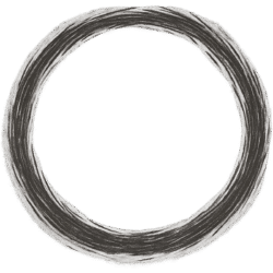 Rough Circular Stroke Transparent PNG – Free Download