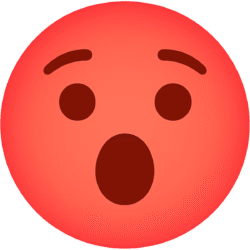 Shocking Red Emoji Transparent PNG – Free Download