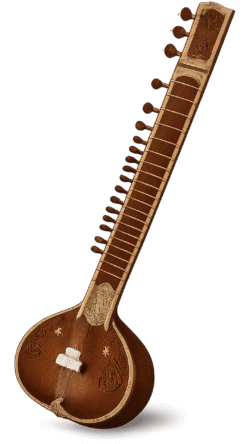 Sitar Transparent PNG – Free Download for Design and Editing