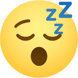 Sleepy Emoji Transparent PNG – Free Download