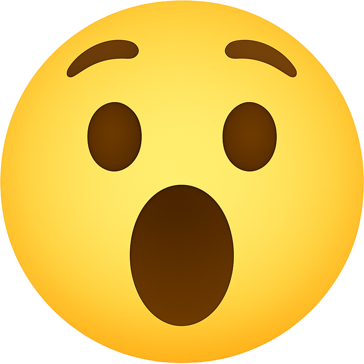 Surprised Emoji PNG – Free Transparent Download