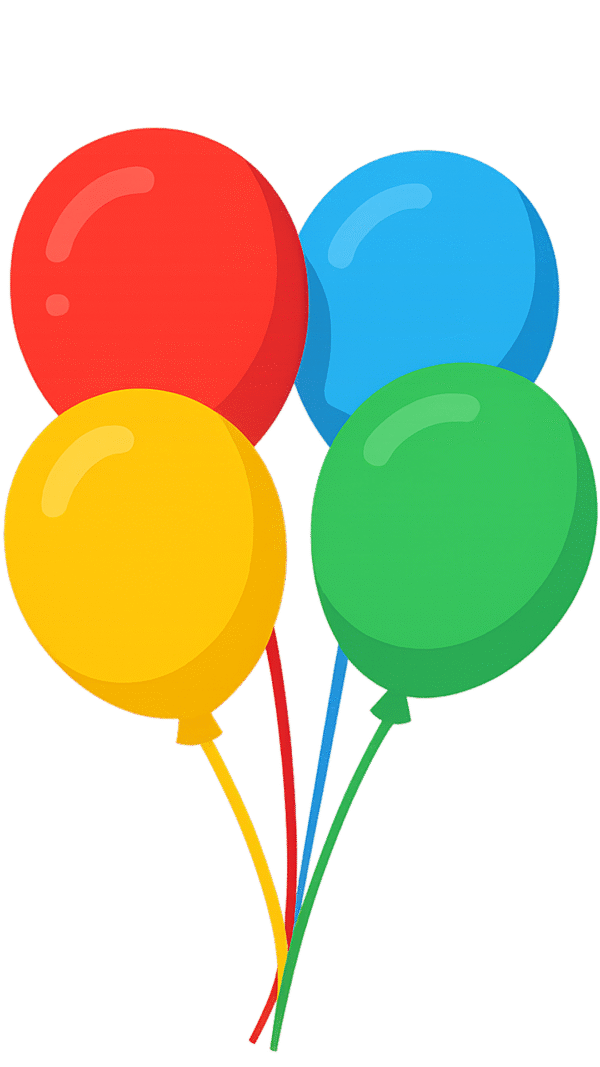 Birthday Balloons PNG Transparent Free Download Birthday balloons PNG transparent background