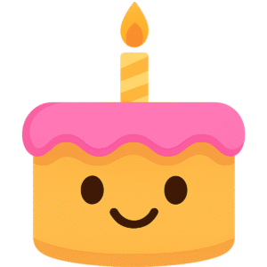 Birthday emoji PNG transparent free download