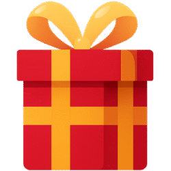 Birthday gift box PNG transparent free download