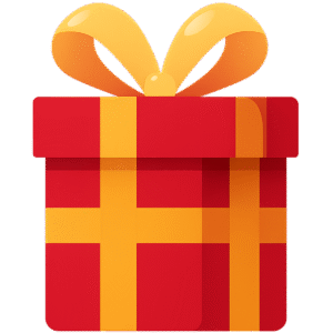 Birthday gift box PNG transparent free download