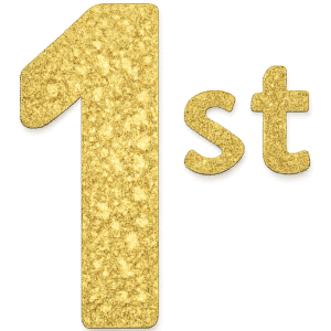 Birthday number 1st PNG transparent free download