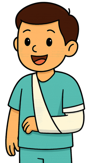 Child patient cartoon PNG transparent