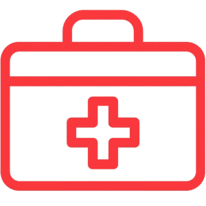 Doctor bag icon PNG transparent free download