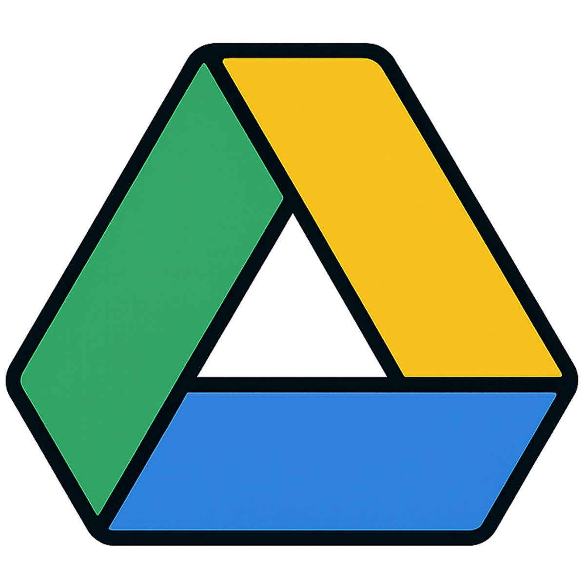 Google Drive logo PNG transparent free download
