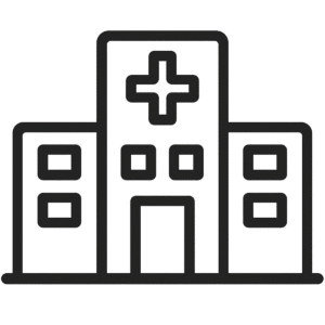 Hospital building PNG transparent free download