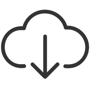 Cloud download PNG transparent free download