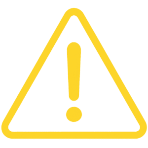Warning triangle PNG transparent free download