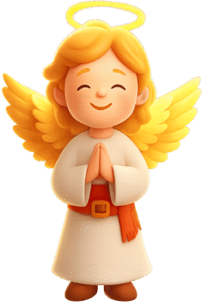 Christmas Angel with Golden Wings PNG Transparent Background Free Download | DehraFlicks Christmas angel with golden wings PNG transparent background for holiday cards, festive posters, and digital art