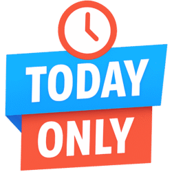 Today Only Offer PNG transparent background for sales banners, promotions, and marketing graphics