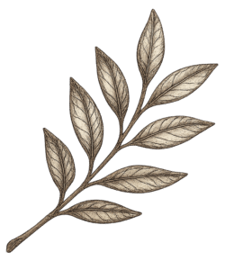 Rustic botanical PNG transparent background for wedding, invitation, and nature-inspired designs