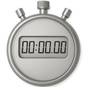 Stopwatch PNG transparent background for sports, fitness, and time-related designs