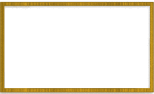 Matte frame PNG with smooth non-reflective finish in high-quality photo frame png format