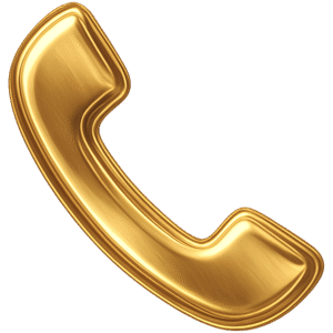 Gold Call Icon PNG – Golden Phone Symbol Transparent gold call icon png shiny golden phone symbol transparent