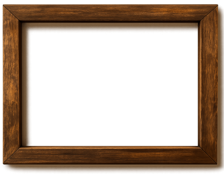 Dark Wood Photo Frame PNG | 7+ PNG Format Download Free