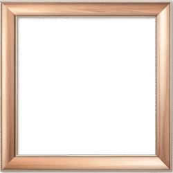 HD Golden Photo Frame PNG with shining premium finish in high-quality photo frame png format