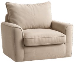 sofa chair png transparent background beige fabric sofa chair high resolution