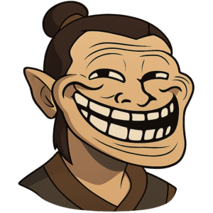 Troll Face Avatar PNG – Transparent Meme Avatar Troll Face Avatar PNG transparent meme avatar high resolution