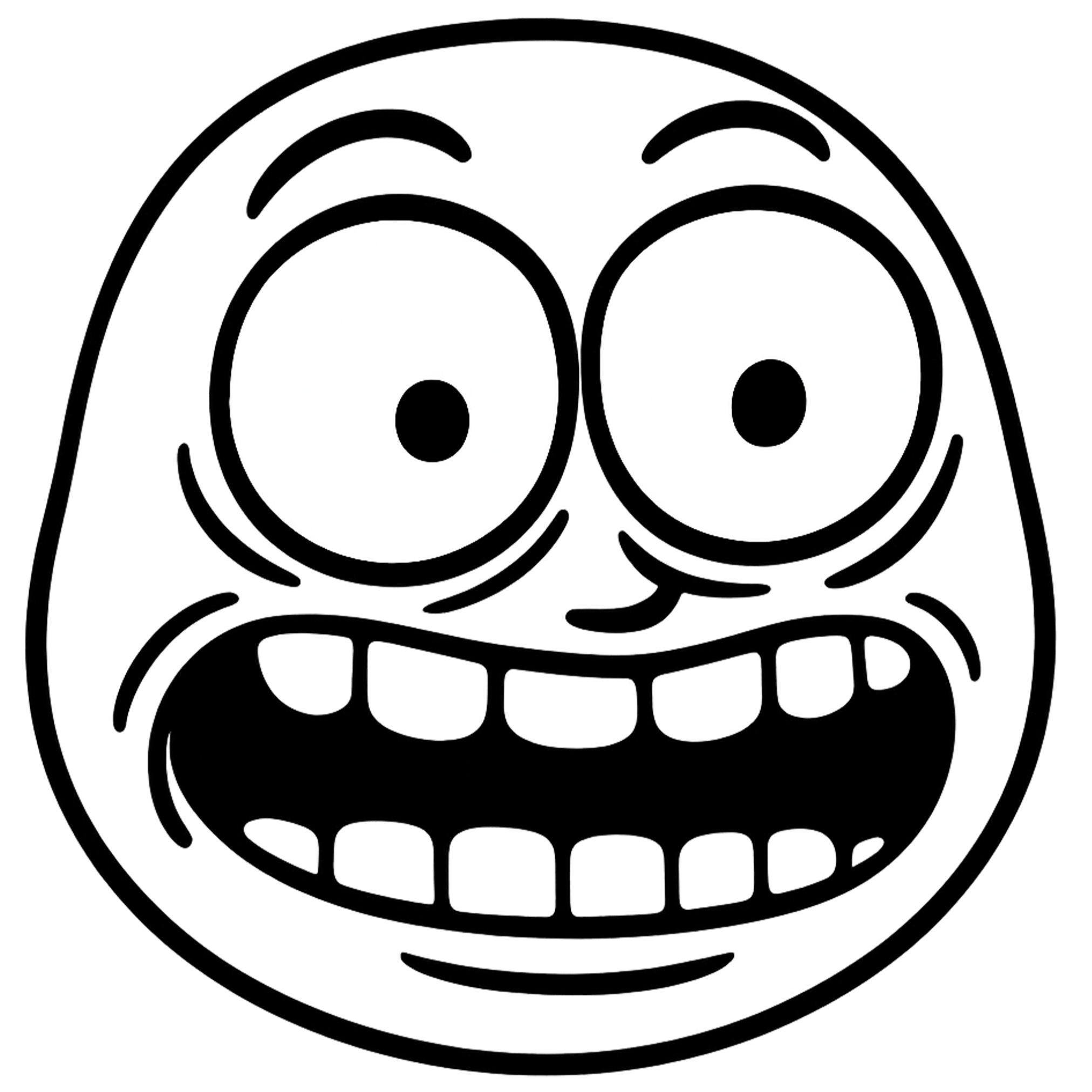 Troll Reaction Face PNG – Transparent Meme Reaction Face Troll Reaction Face PNG transparent meme reaction face high resolution