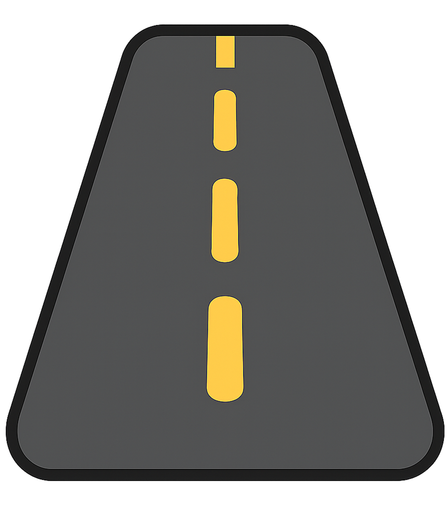 Cartoon Road PNG Transparent – Straight Road Illustration cartoon road png transparent straight road illustration game road element high resolution