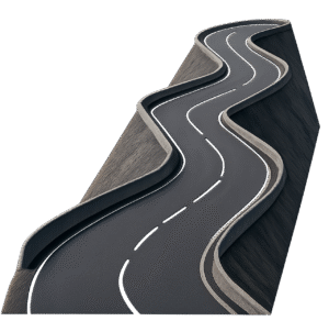 Mountain Road PNG – Realistic Curved Road PNG Transparent mountain road png transparent background realistic road png curved mountain road asset