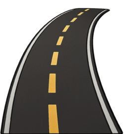 Realistic Cartoon Road PNG – Curved Road PNG Transparent realistic cartoon road png transparent background curved road png illustration asset