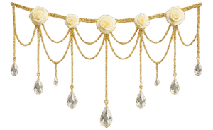 swarovski toran png crystal toran decoration transparent background wedding toran png