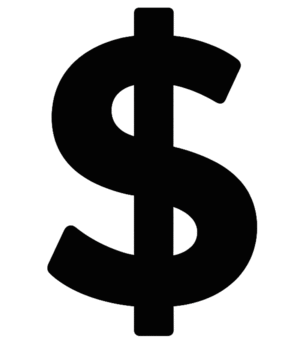 Currency Icon PNG Free Download Currency Icon PNG black dollar currency symbol with transparent background for finance, banking, payment, and money-related designs