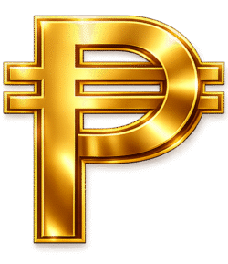 Luxury Philippine Peso Icon PNG – Gold Currency Symbol Transparent luxury Philippine Peso icon png gold peso currency symbol transparent background