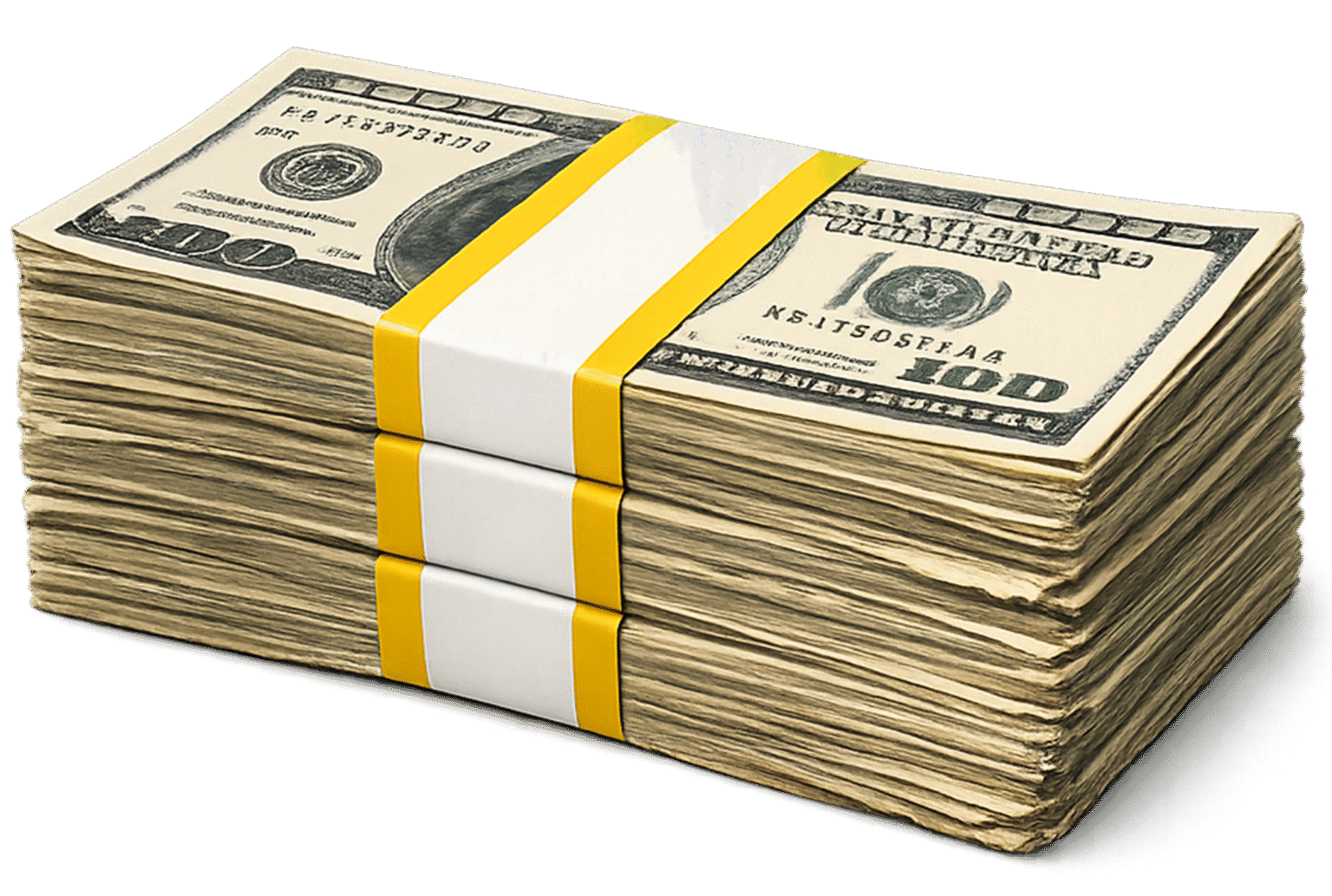 Oney Stack Realistic Money Stack PNG Free Download | 1000s of Free PNGs
