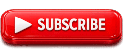 3D Subscribe Button Glossy red pill-shaped 3D Subscribe Button with a white play icon and bold text for engaging YouTube video overlays.