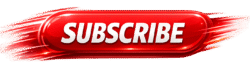 Animated Style Subscribe Button Red glossy Animated Style Subscribe Button bursting with dynamic speed lines for high-energy YouTube video overlays.