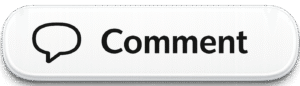 White pill-shaped App Style Instagram Comment Button PNG with a black speech bubble icon and text for video UI overlays.