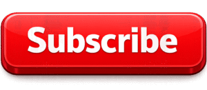 Glossy Classic Red Subscribe Button with a 3D effect for YouTube channels and video overlays.