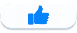 Classic YouTube Like Button PNG - Transparent Download 3D blue thumbs up Classic YouTube Like Button on a white pill shape with transparent background for video overlays.